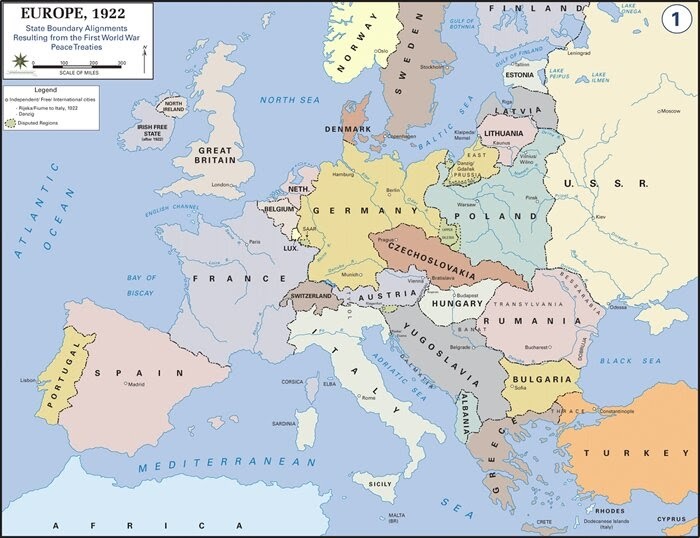 Europe-1922