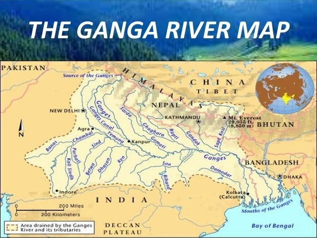 Ganga-River-Map