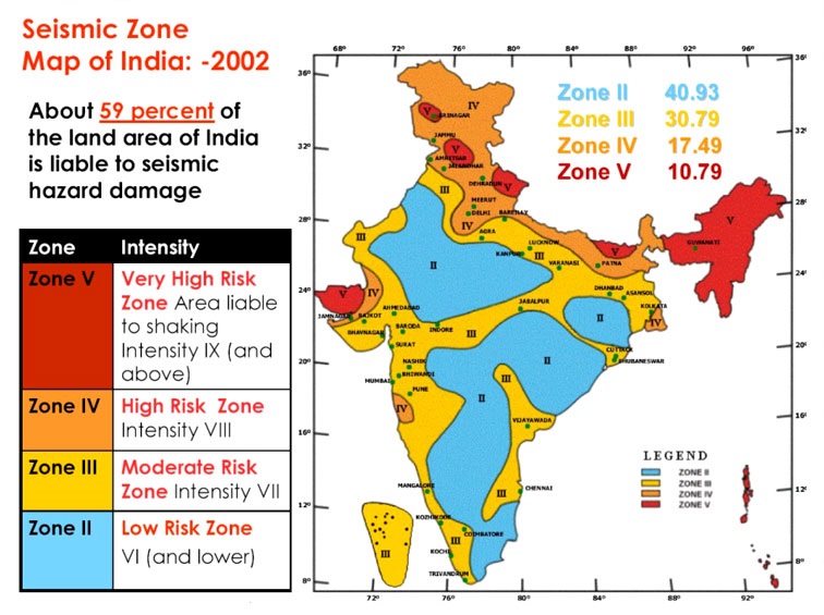 Seismic-Zone-Map-drishtiias_hindi