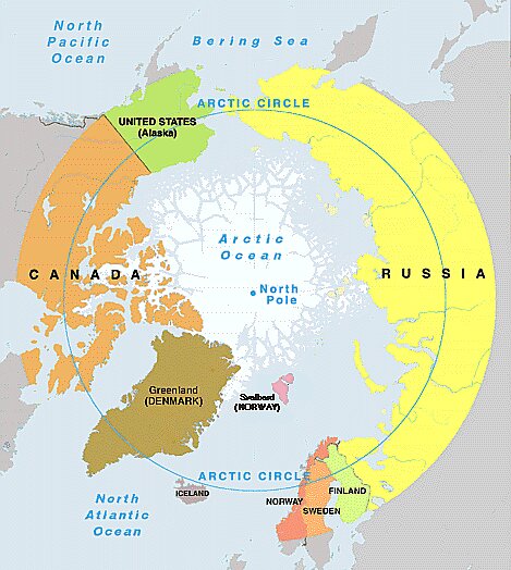 Arctic Council | UPSC | Map