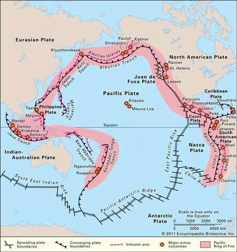 The Pacific Ring Of Fire