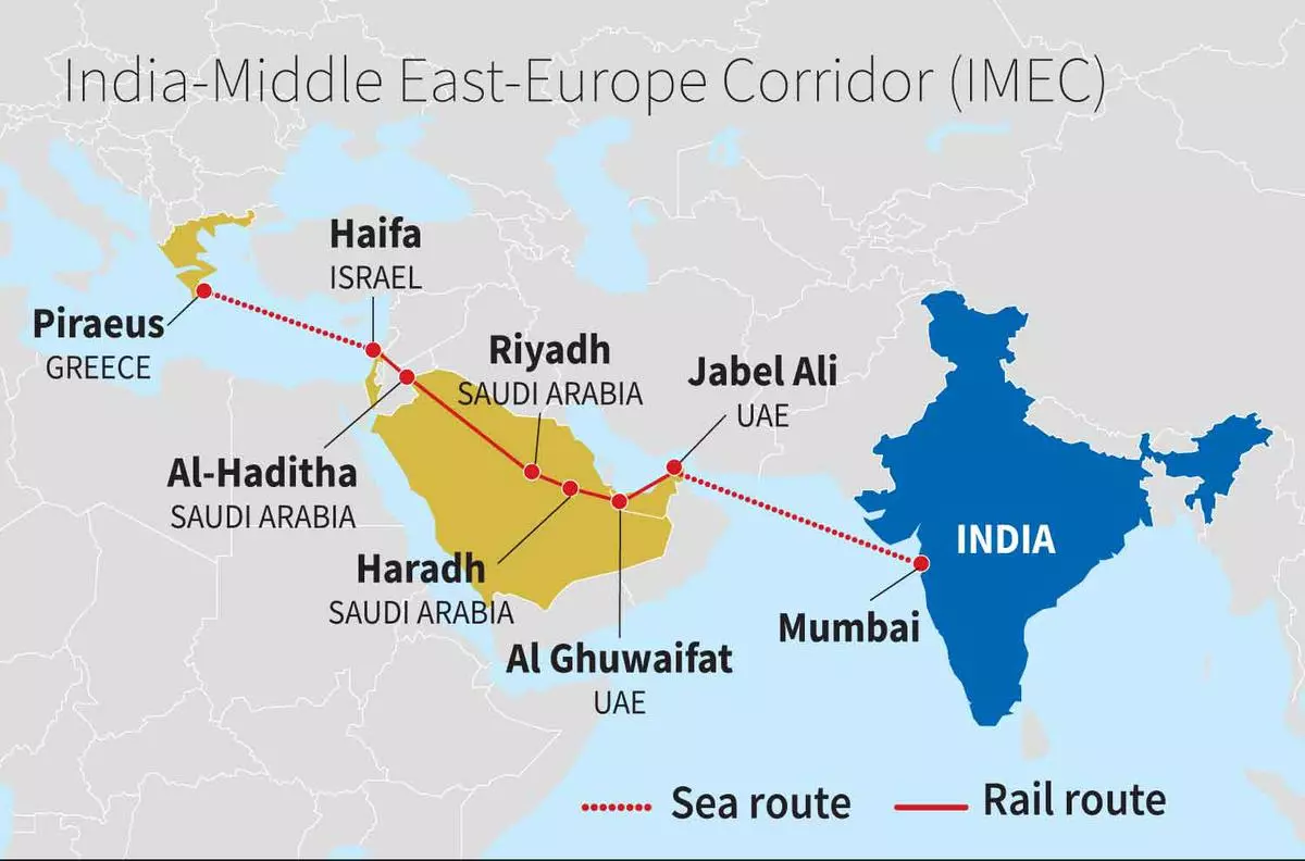 India Middle East Economic Corridor IMEC Officers Pulse brisbane-s-defining-green-corridor-blight-rayner
